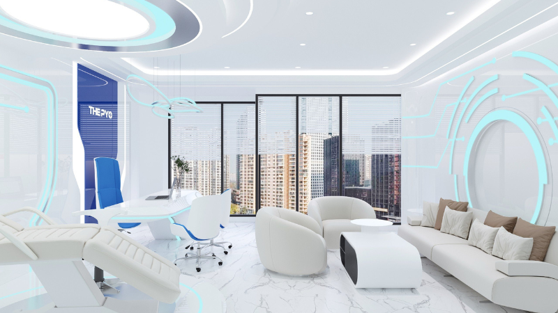 Thiết kế spa cho người mệnh Thủy